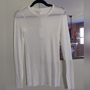 Long sleeve white shirt. COS